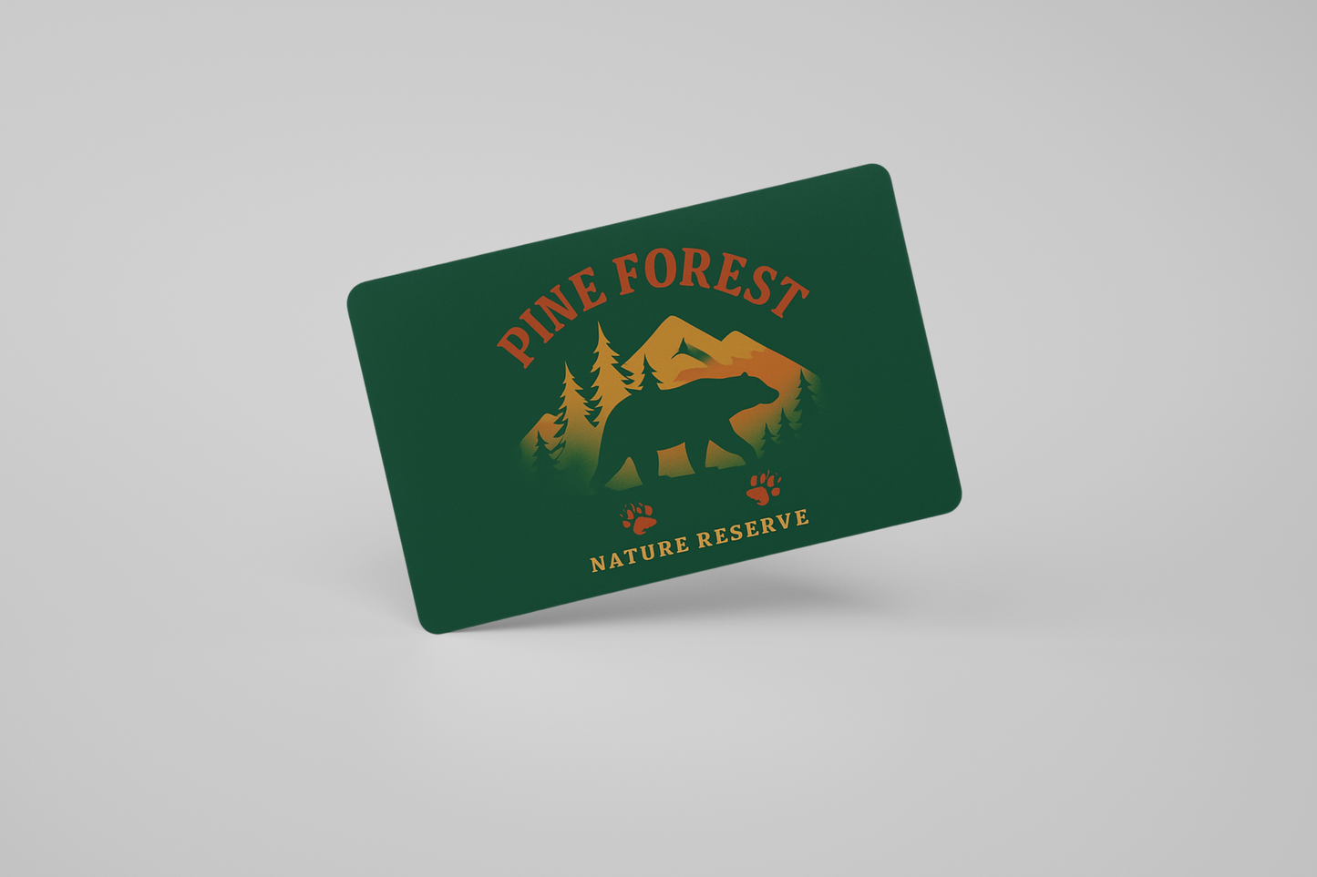 Une photo d'une carte d'accès NFC avec impression en couleurs