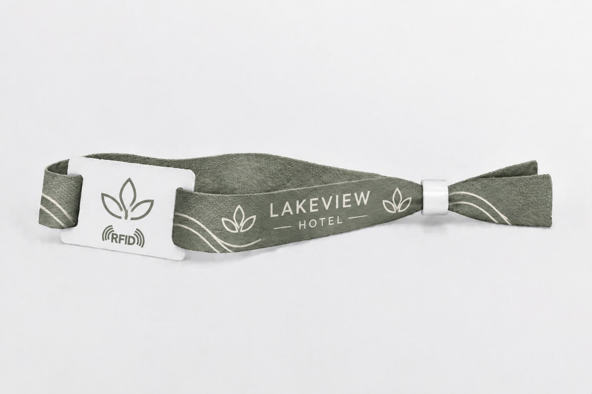 Bracelet RFID en coton