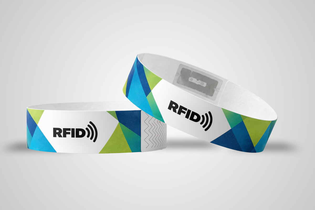 Bracelets RFID en papier – Sur demande