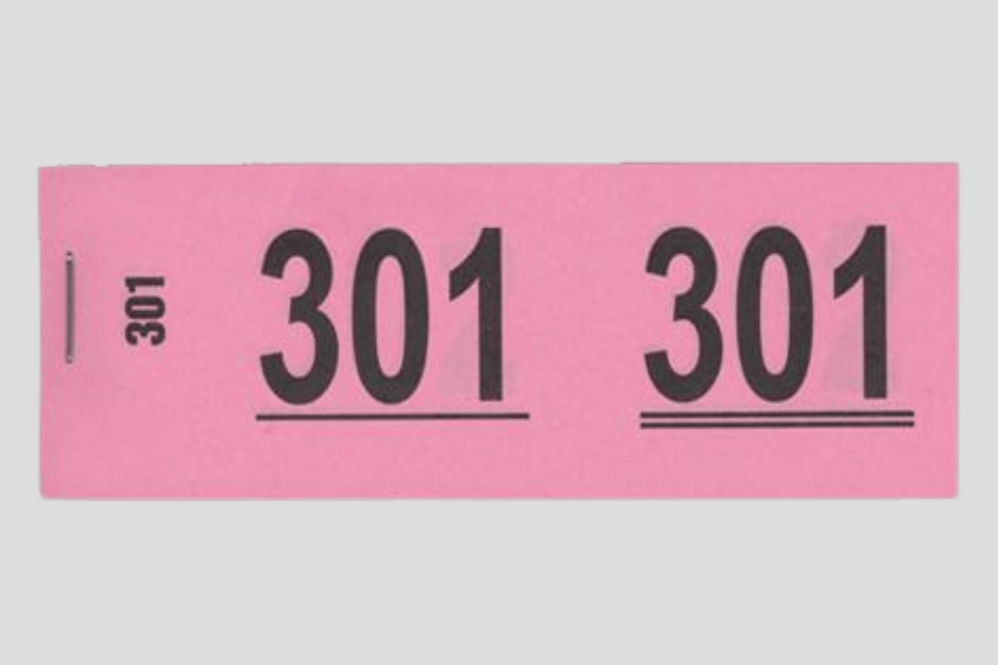 Carnet de tickets de vestiaire de JM Band®. Achetez des billets en Jaune ici.