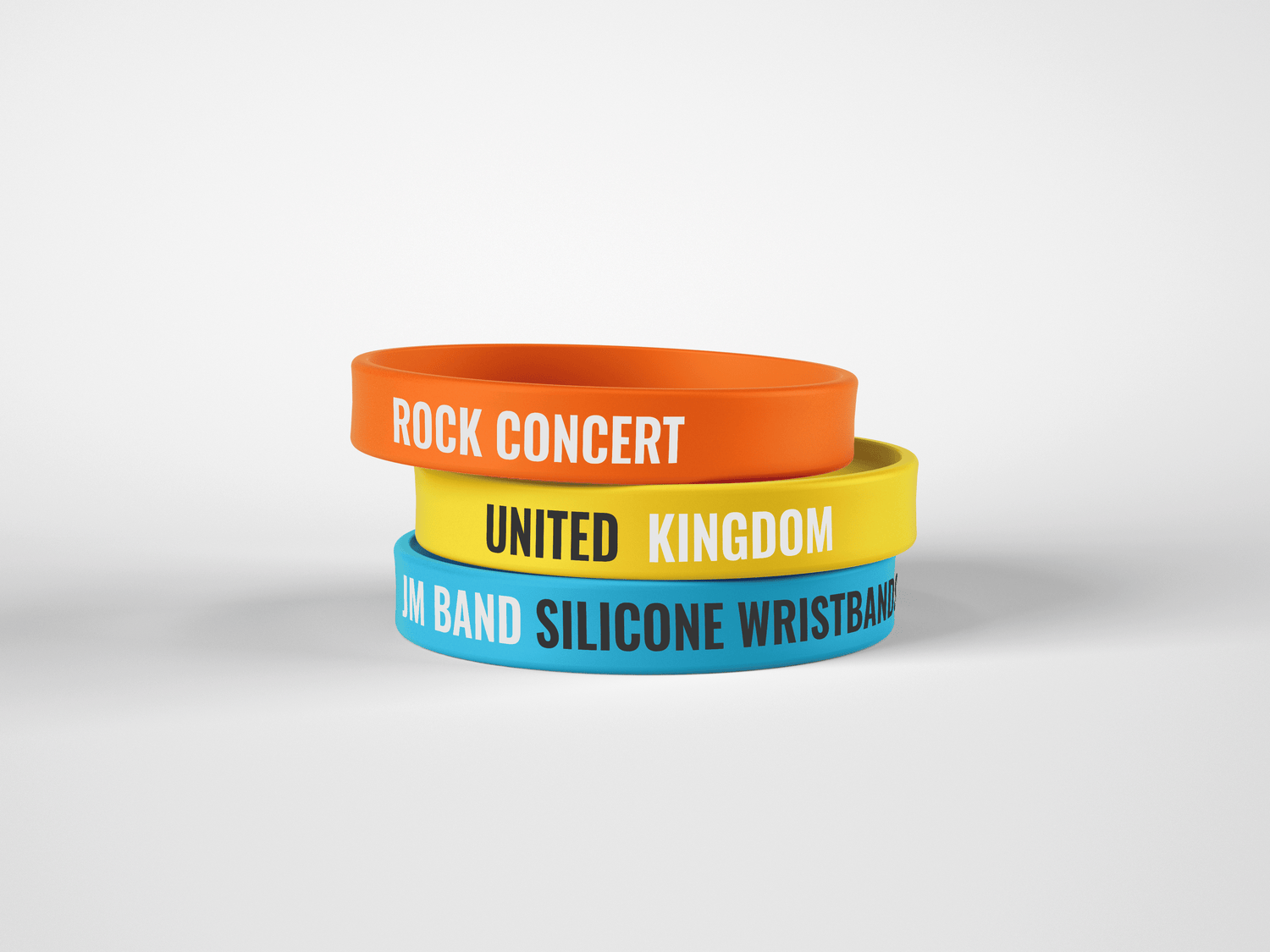 Love UK silicone wristbands