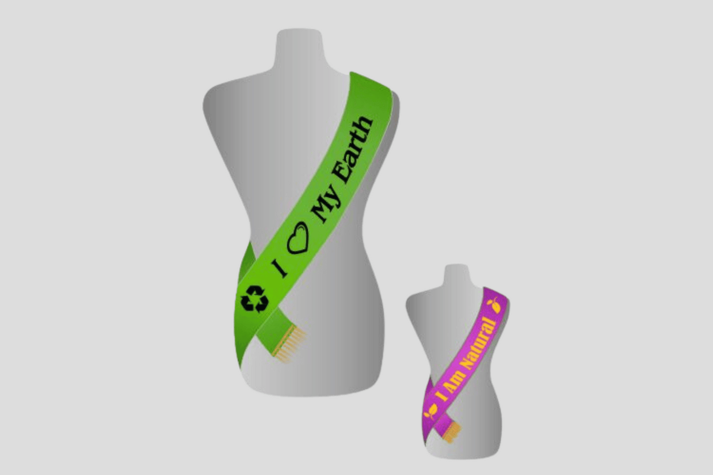 Sashes eco satin - enquêtez JM Band®