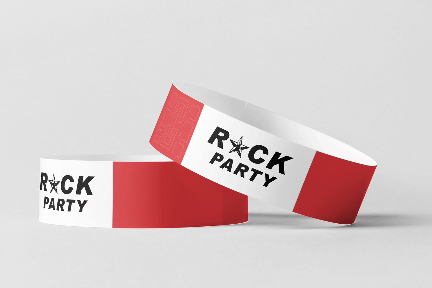 Bracelets en vinyle "H-Shape" avec bracelets en vinyle imprimé JM Band Ch
