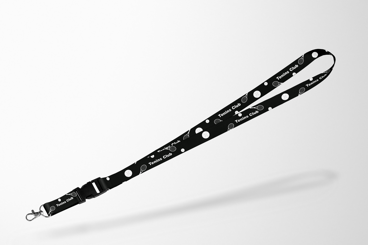 Lanières rugueuse sérigraphiées de JM Band®. Achetez des lanyards en 20 mm ici.