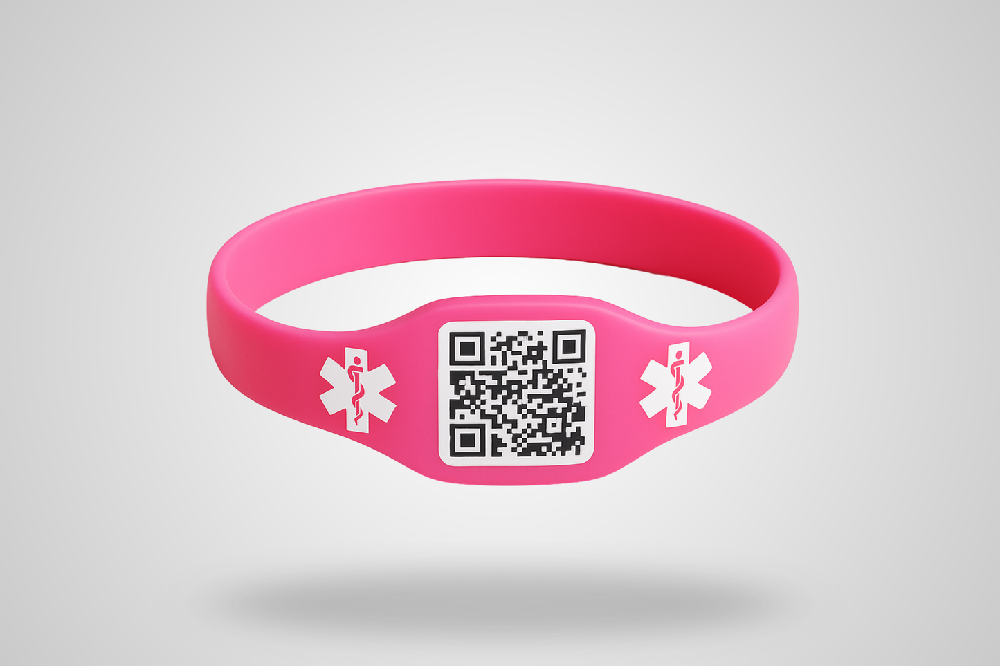 Silikonarmbänder mit QR-Code