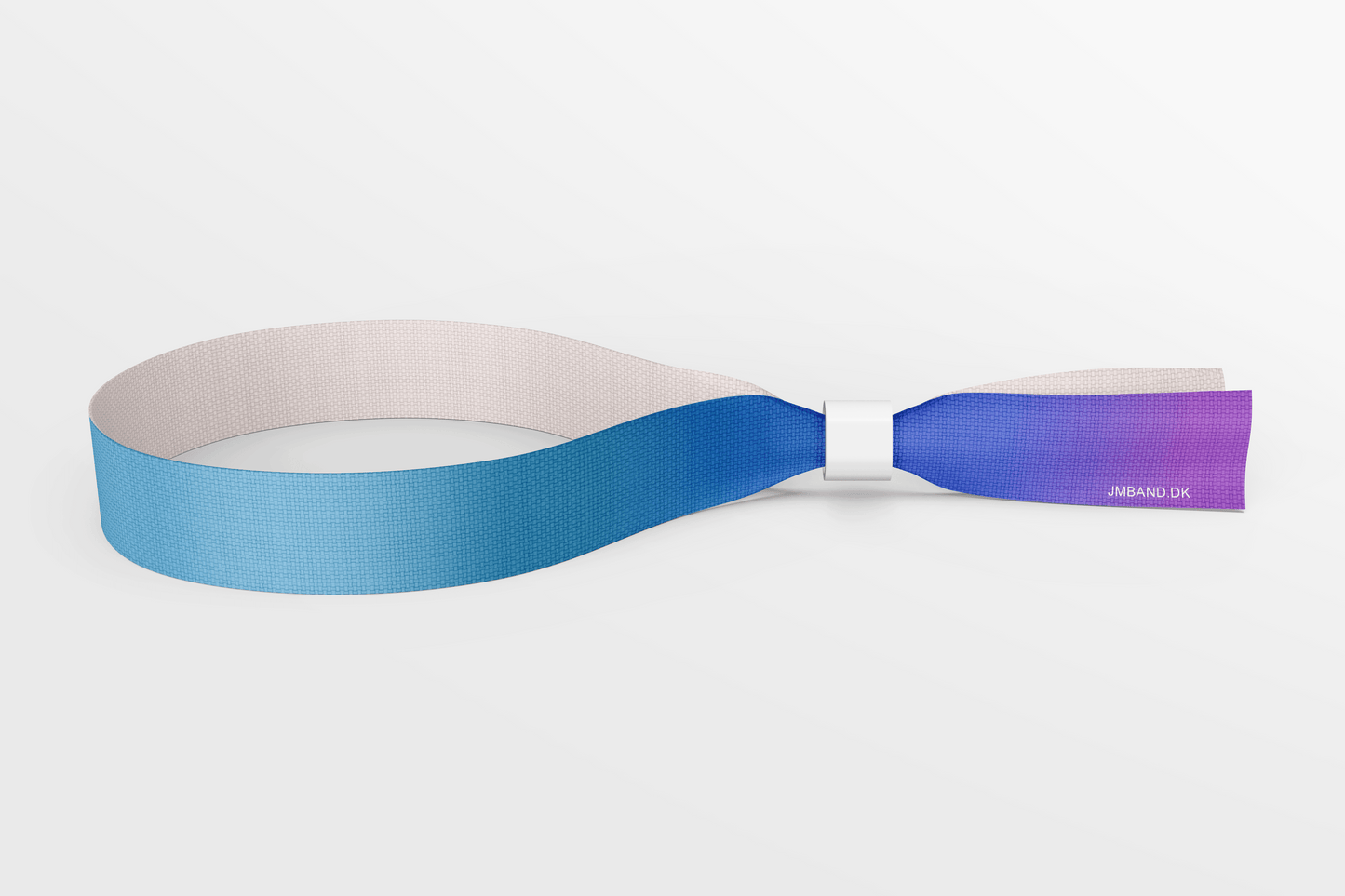 Les bracelets Eco Pet Festival en tissu en tissu en tissu JM Band® 1 bleu