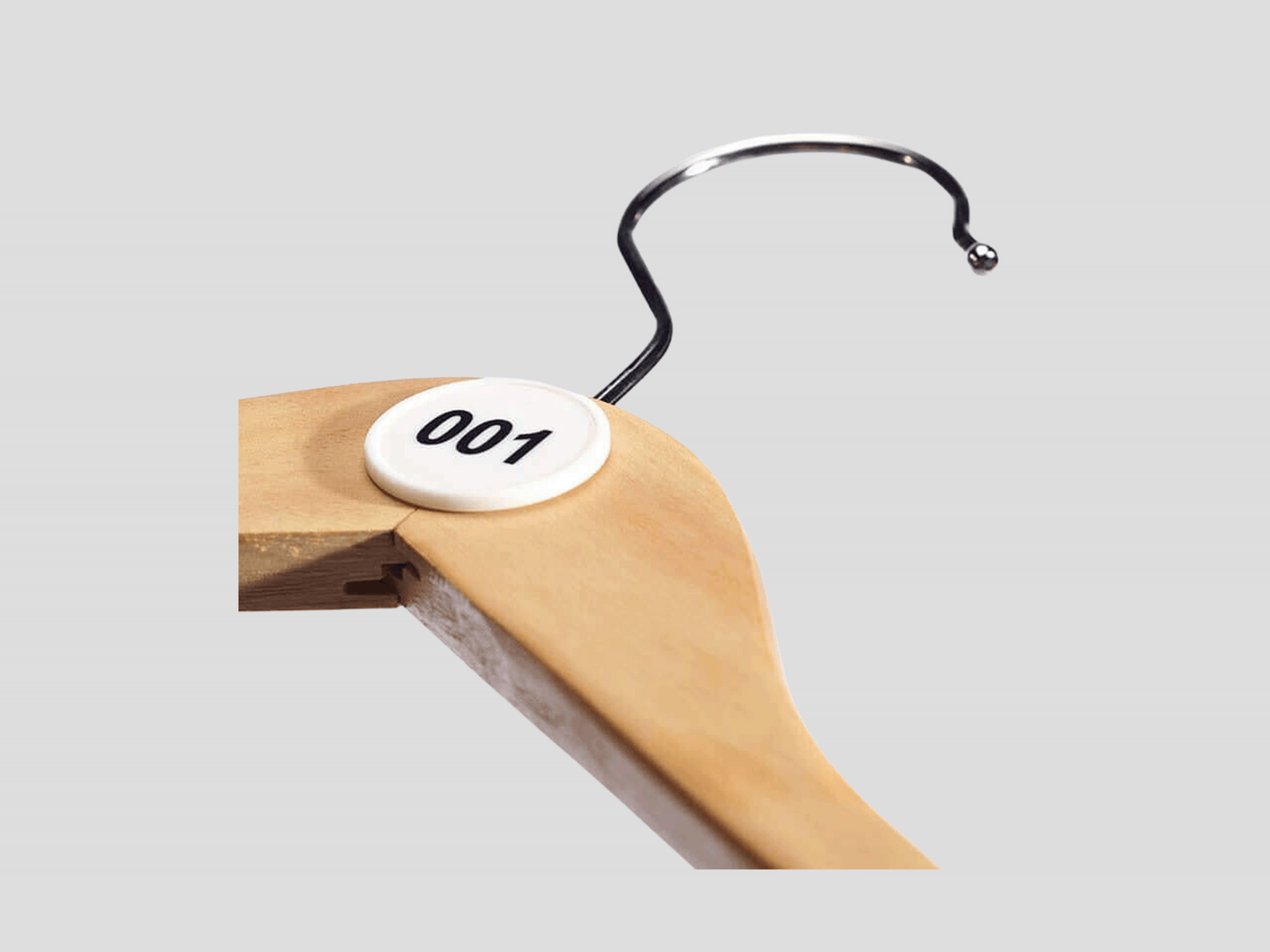 Numéros de vestiaire en plastique auto-adhésif 100 PCS ACCESSOIRES JM CH