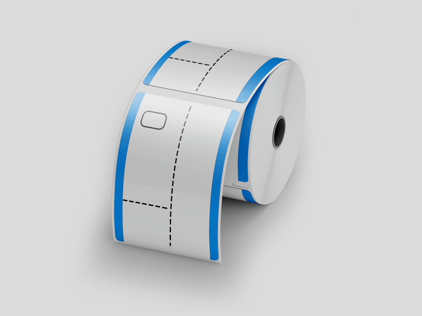 Billets de vestiaire thermique en 3 parties en billets en rouleau JM Band® 1 bleu