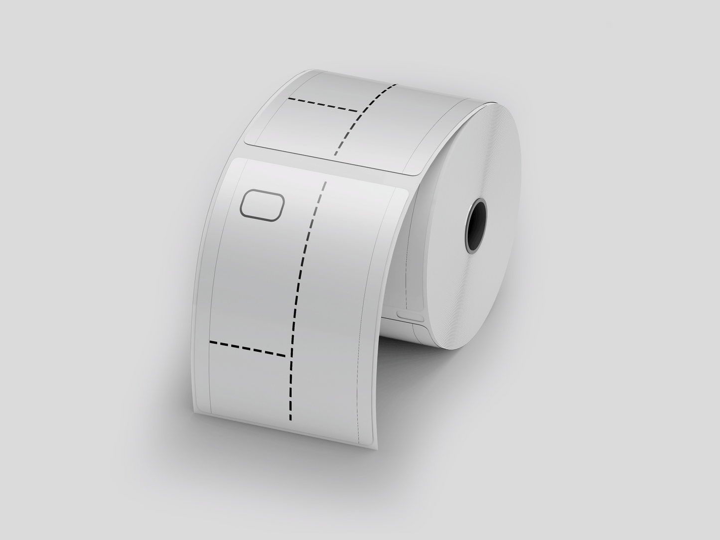 Billets de vestiaire thermique en 3 parties en billets en rouleau JM Band® 1 blanc