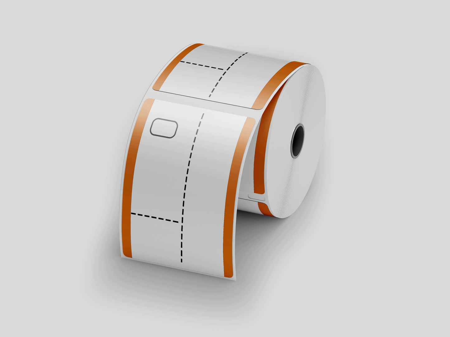 Billets de vestiaire thermique en 3 parties en billets en rouleau JM Band® 1 Orange