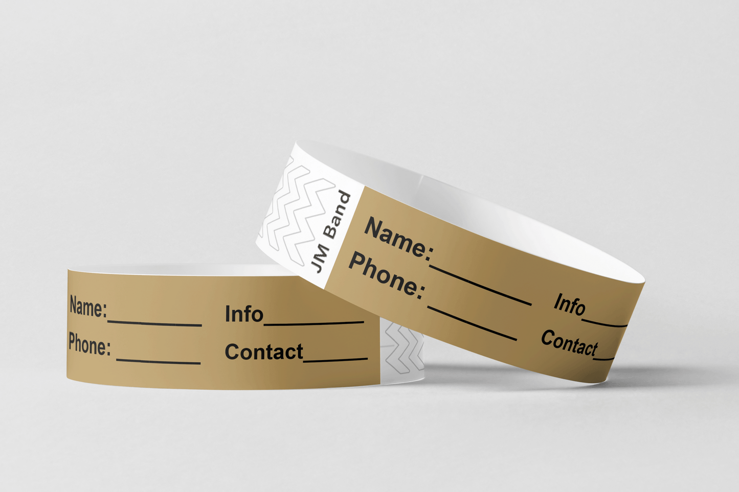 Bracelets en papier id