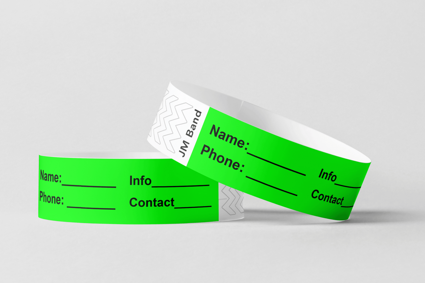 Bracelets en papier id