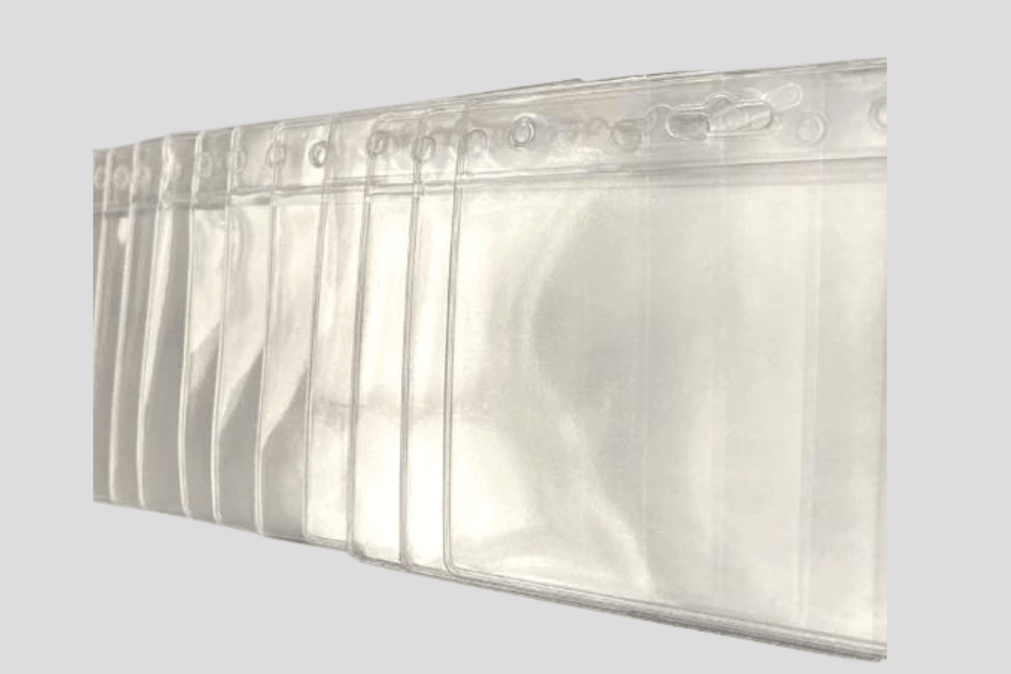 Poche de carte transparent en stock de JM Band®. Achetez des accessoires en 54 x 86 debout ici.