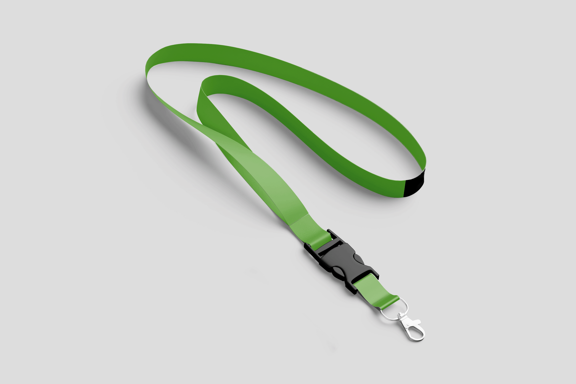 Longes simples Lanyards JM Band® 1 vert