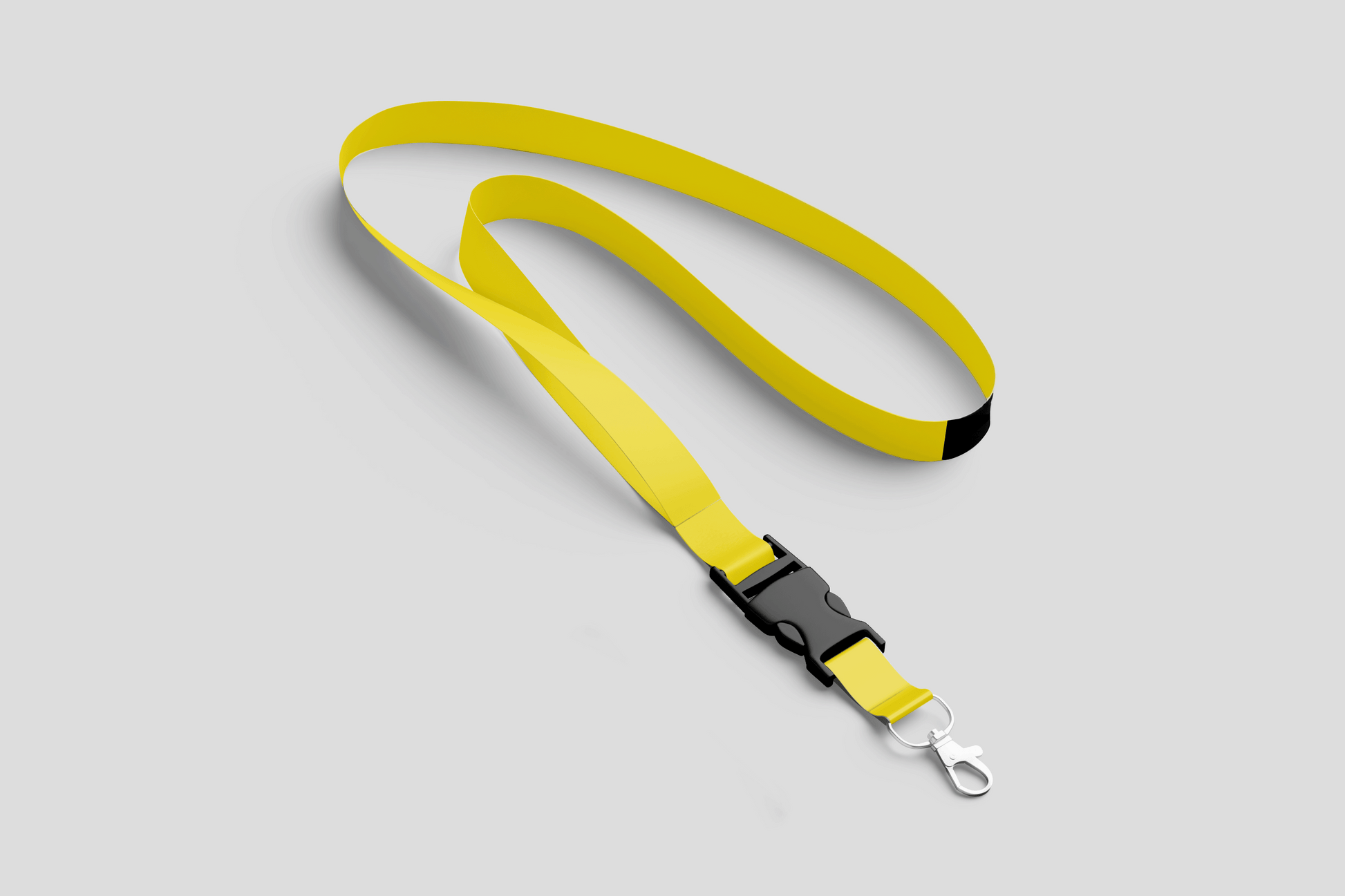 Longes simples Lanyards JM Band® 1 jaune
