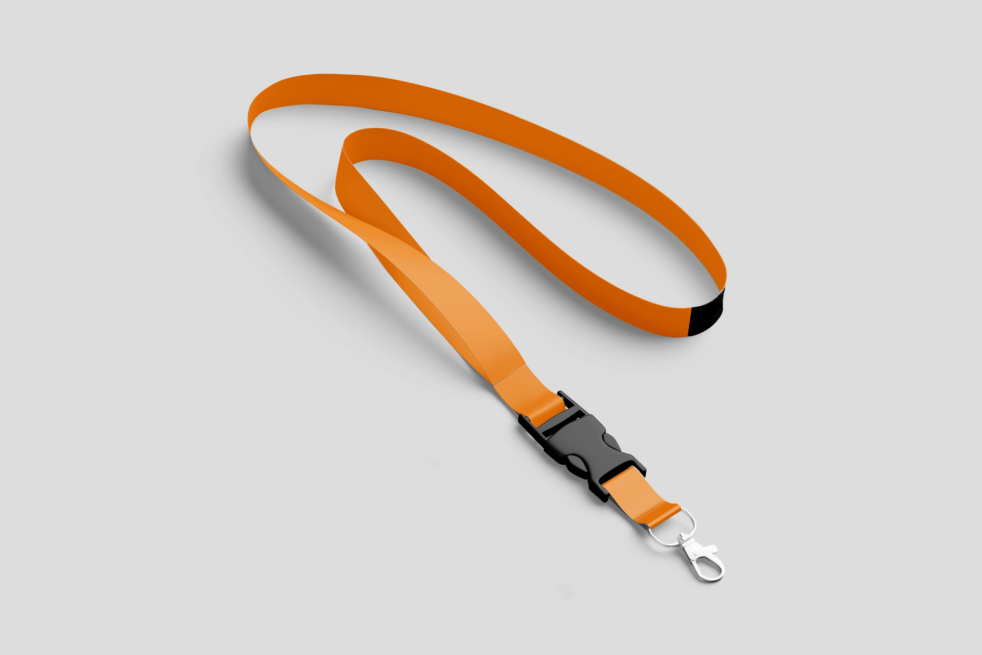 Longes simples Lanyards JM Band® 1 Orange