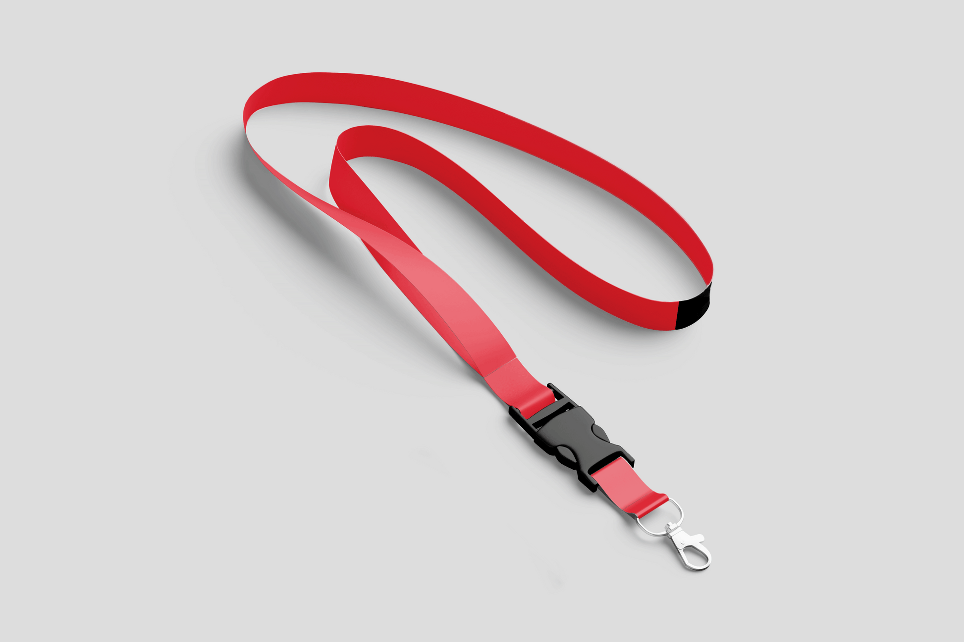 Longes simples Lanyards JM Band® 1 Rouge