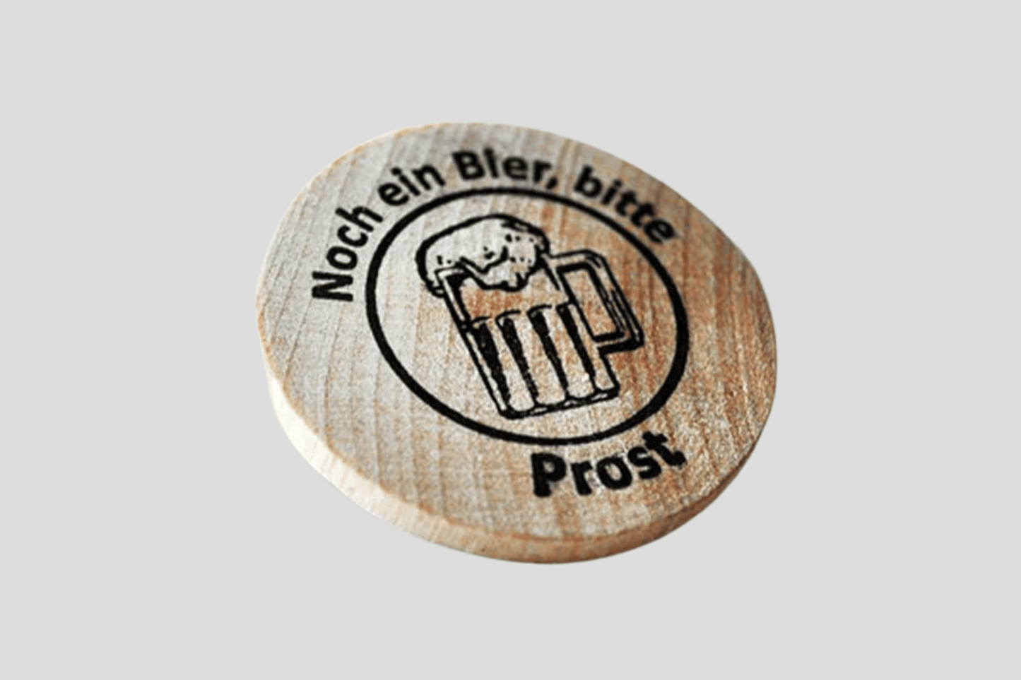 Jeton bois personnalisé de JM Band®. Achetez des jetons en bois ici.