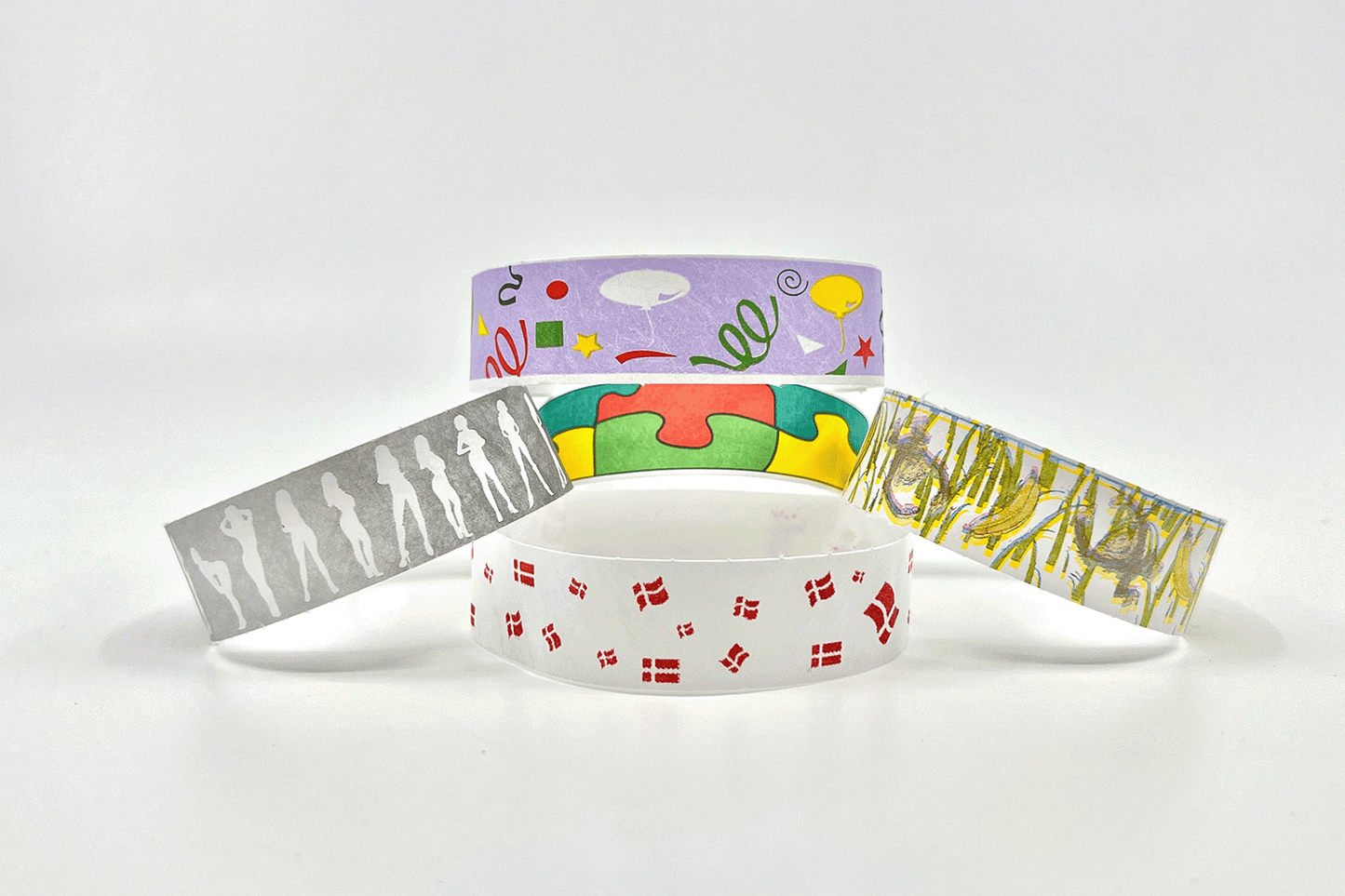 Bracelets en papier - bracelets en papier préimprimées JM Band®