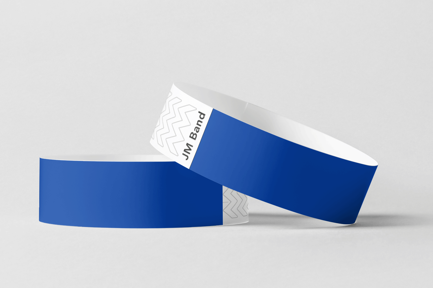 Bracelets en papier - bracelets en papier ordinaire JM Band® 10 Bleu foncé