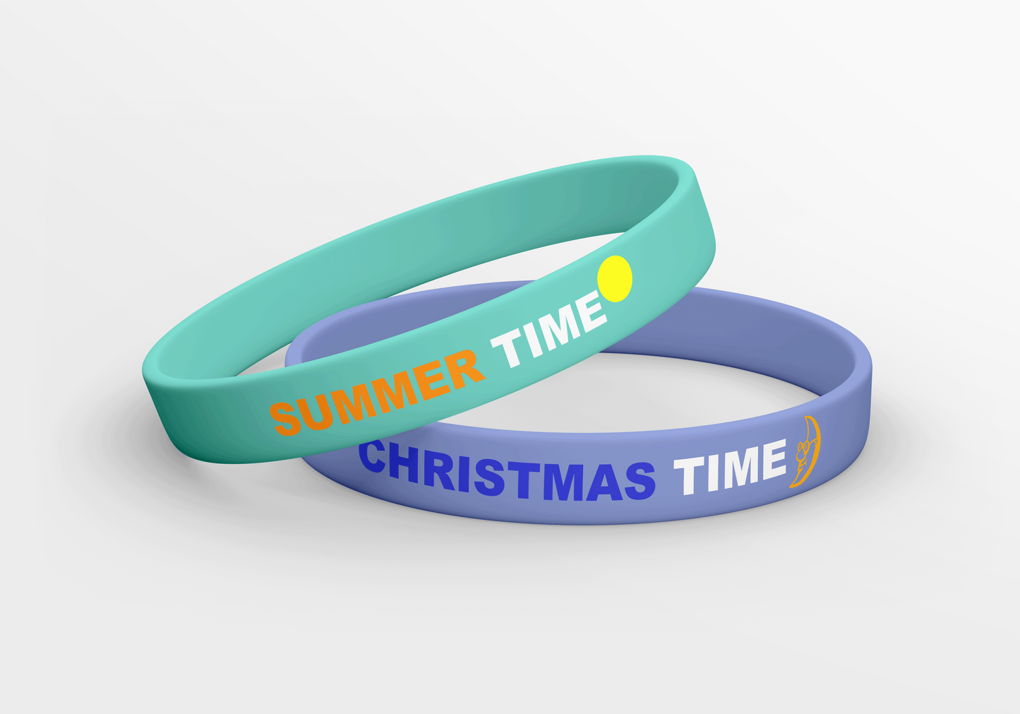 Bracelet silicone imprimé en couleur de JM Band®. Achetez des bracelets de silicone en 202 mm (standard) ici.