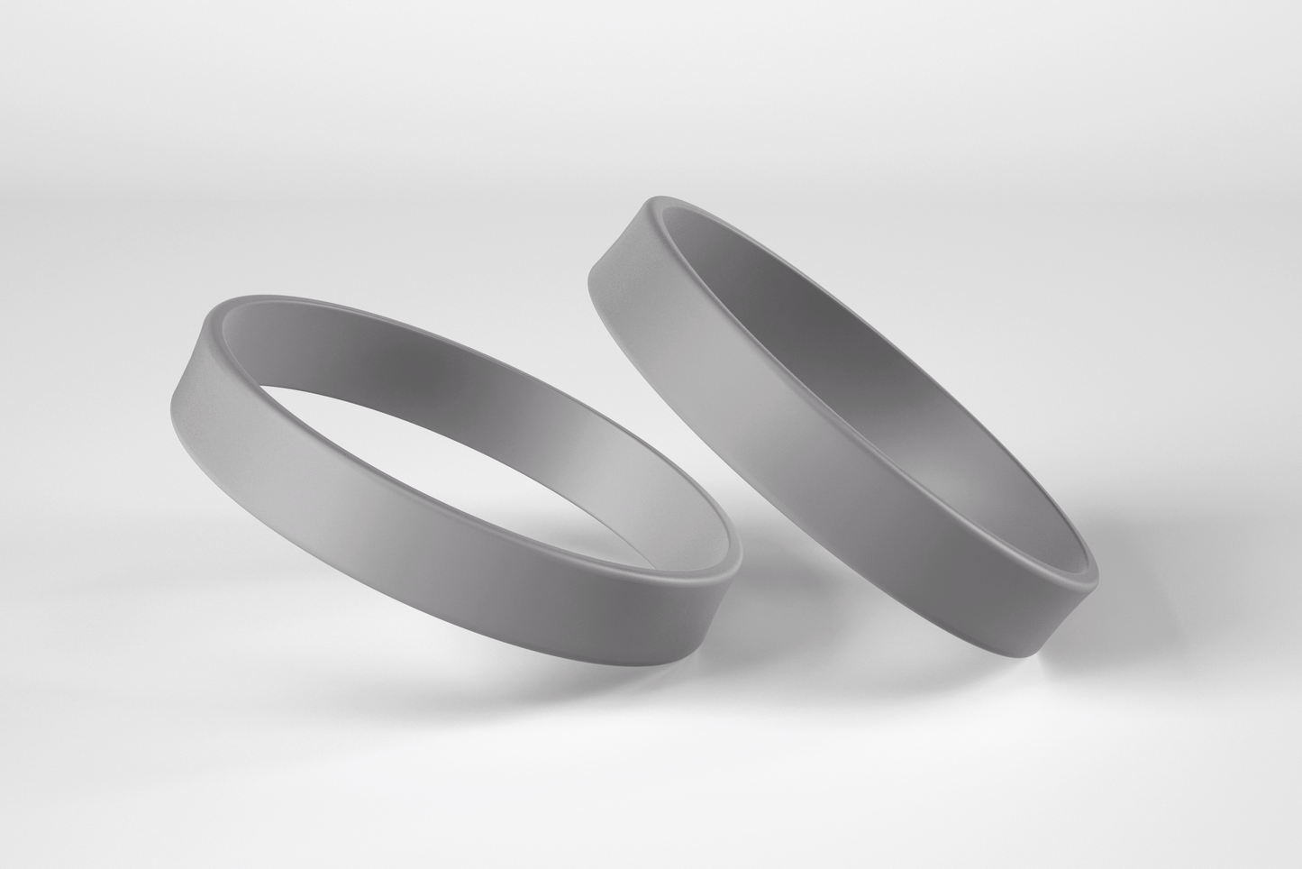Bracelets silicone sans impression de JM Band®. Achetez des bracelets de silicone en Bleu ici.
