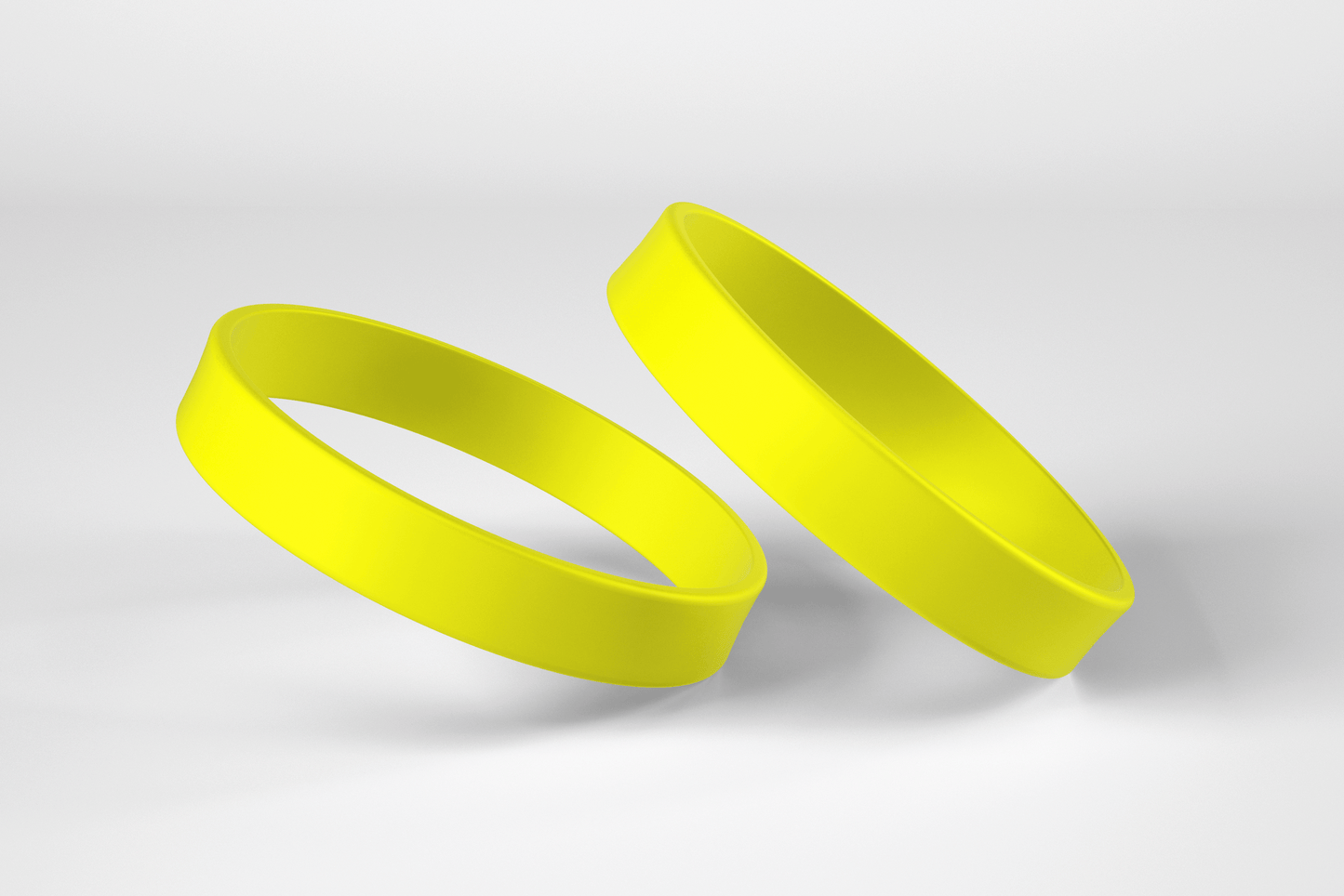 Bracelets silicone sans impression de JM Band®. Achetez des bracelets de silicone en Vert ici.