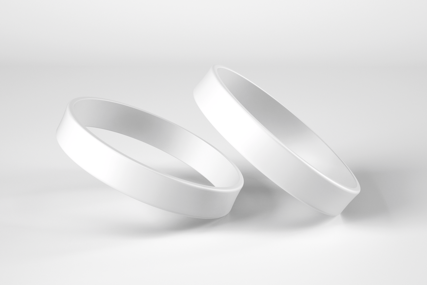 Bracelets silicone sans impression de JM Band®. Achetez des bracelets de silicone en Jaune ici.