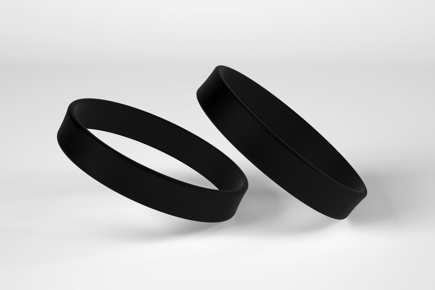 Bracelets silicone sans impression de JM Band®. Achetez des bracelets de silicone en Violet ici.