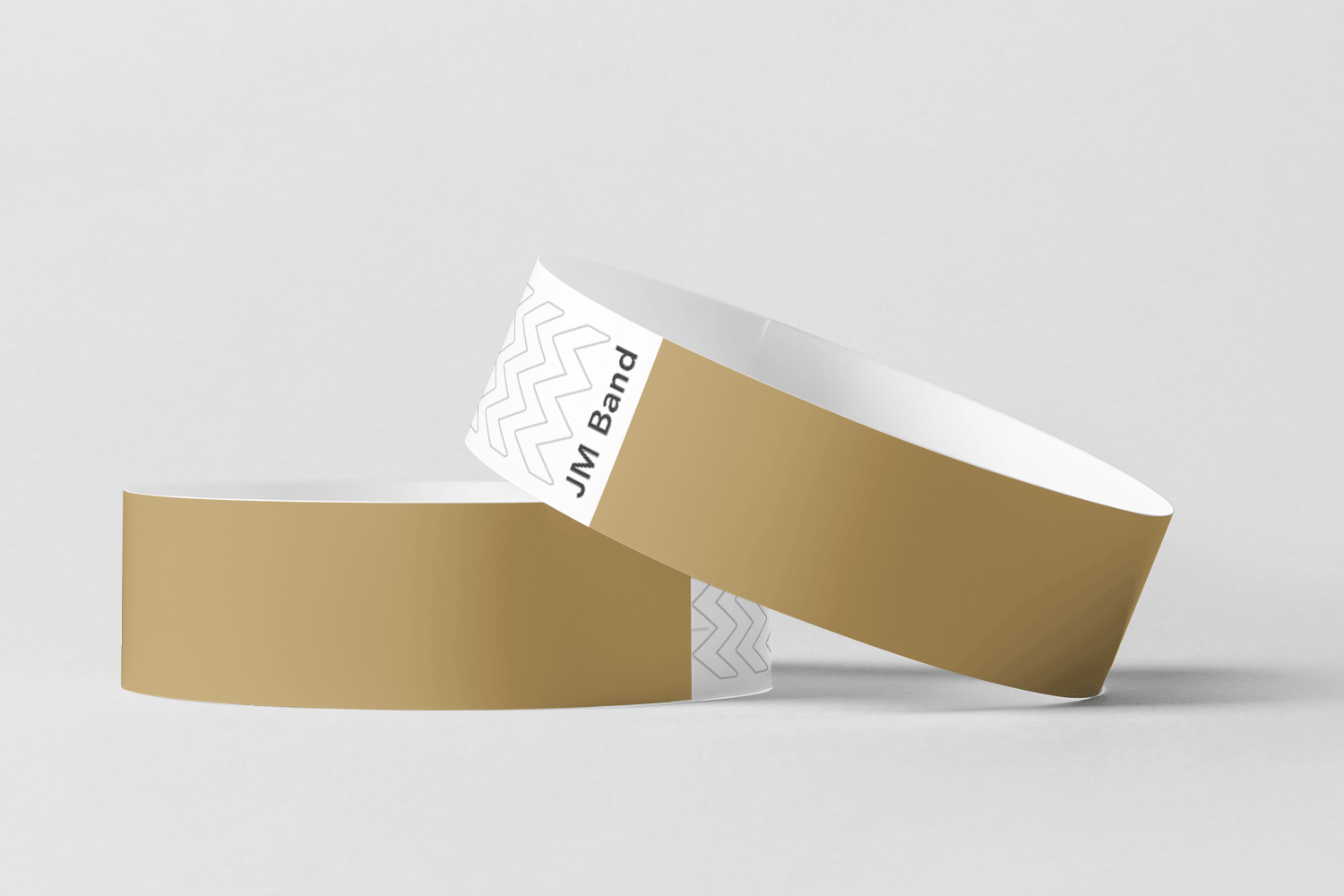 Bracelets en papier - bracelets en papier ordinaire JM Band® 10 bronze