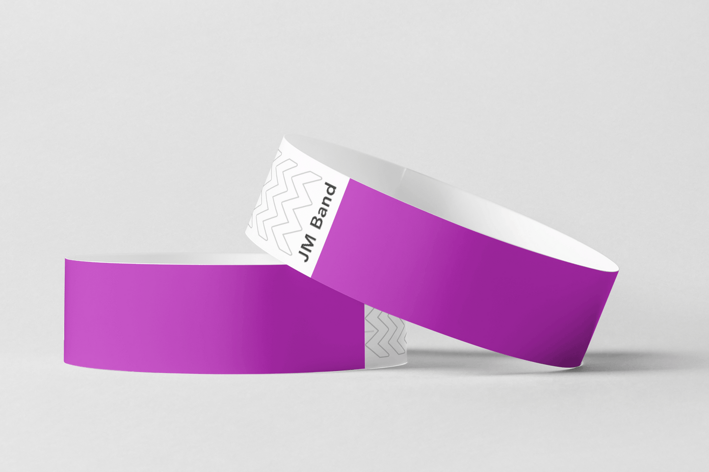 Bracelets en papier - bracelets en papier ordinaire JM Band® 10 violet