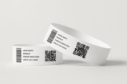 Une photo de bracelets thermiques personnalisés pour hôpitaux