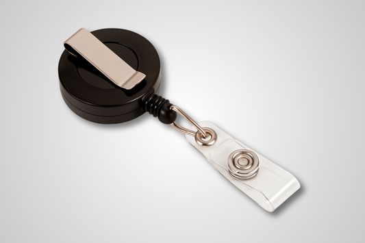 Porta badge con clip