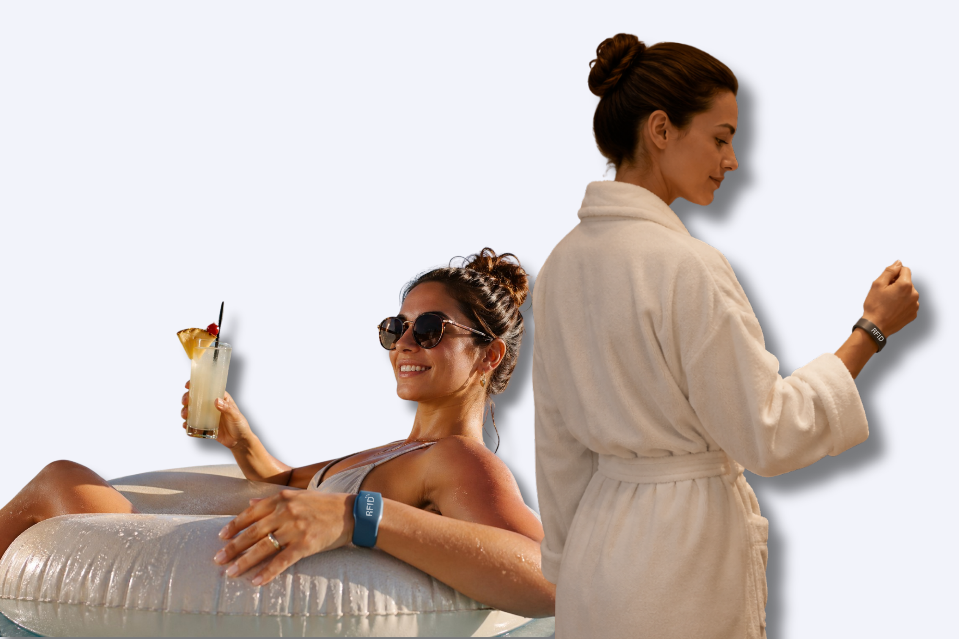 Bracelets RFID pour hôtels et resorts : accès, paiement et gestion des flux de clients en une seule solution