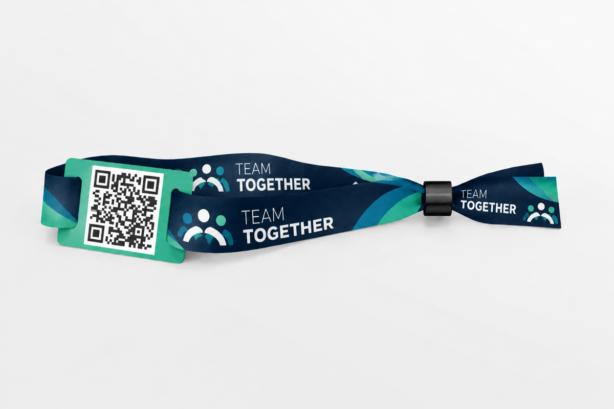 Bracelet QR code