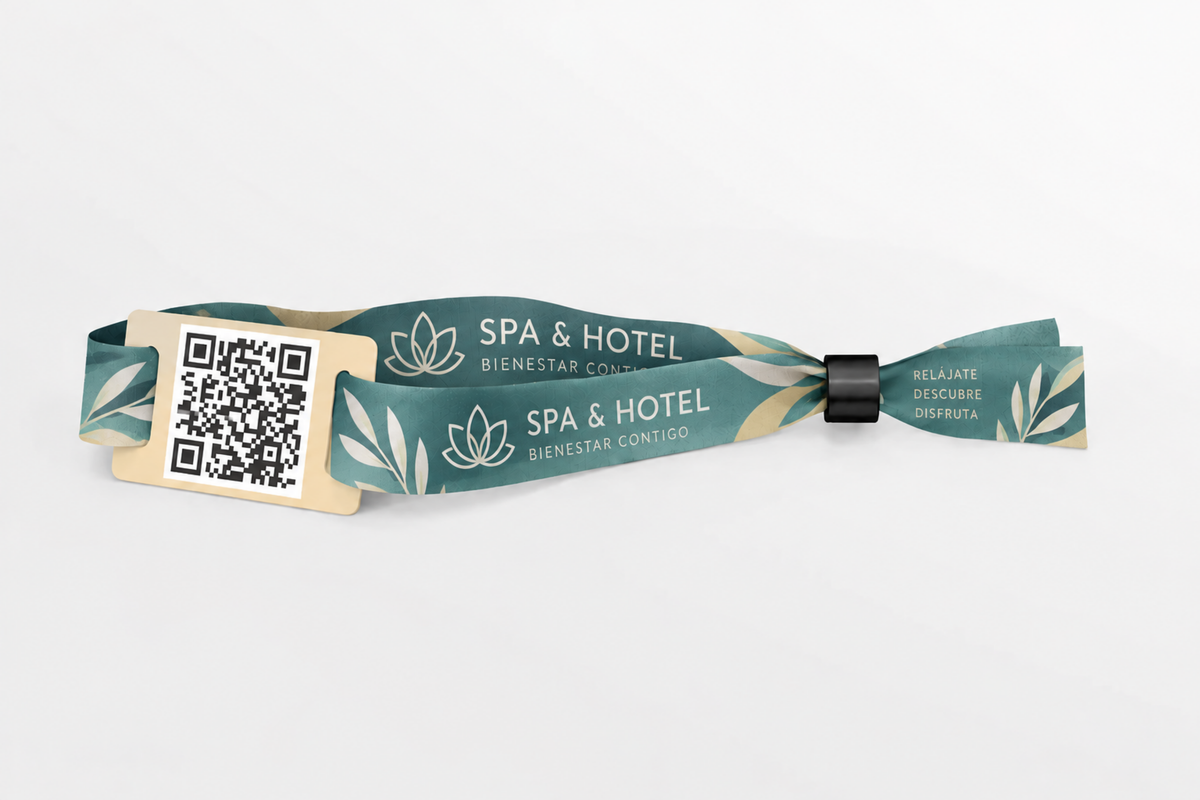 Bracelet QR code