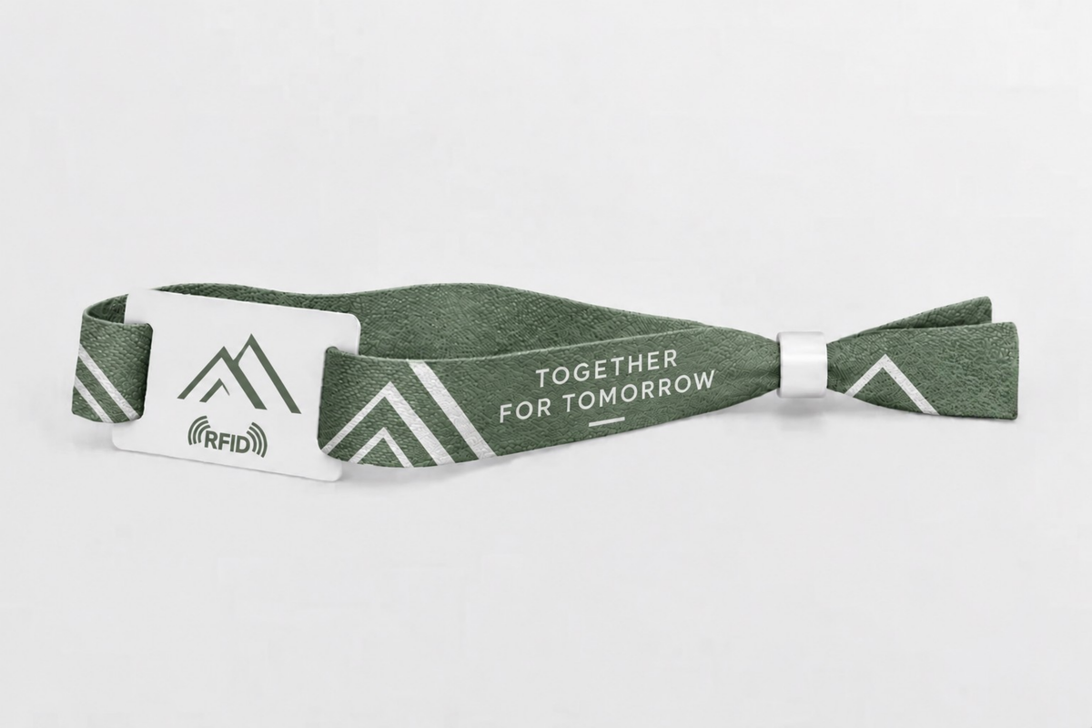 Bracelet RFID en coton