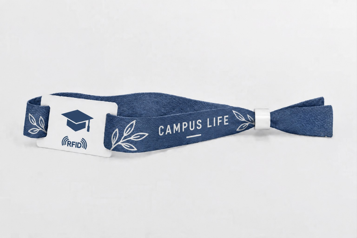 Bracelet RFID en coton