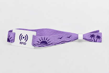 Bracelet RFID en tissu bambou