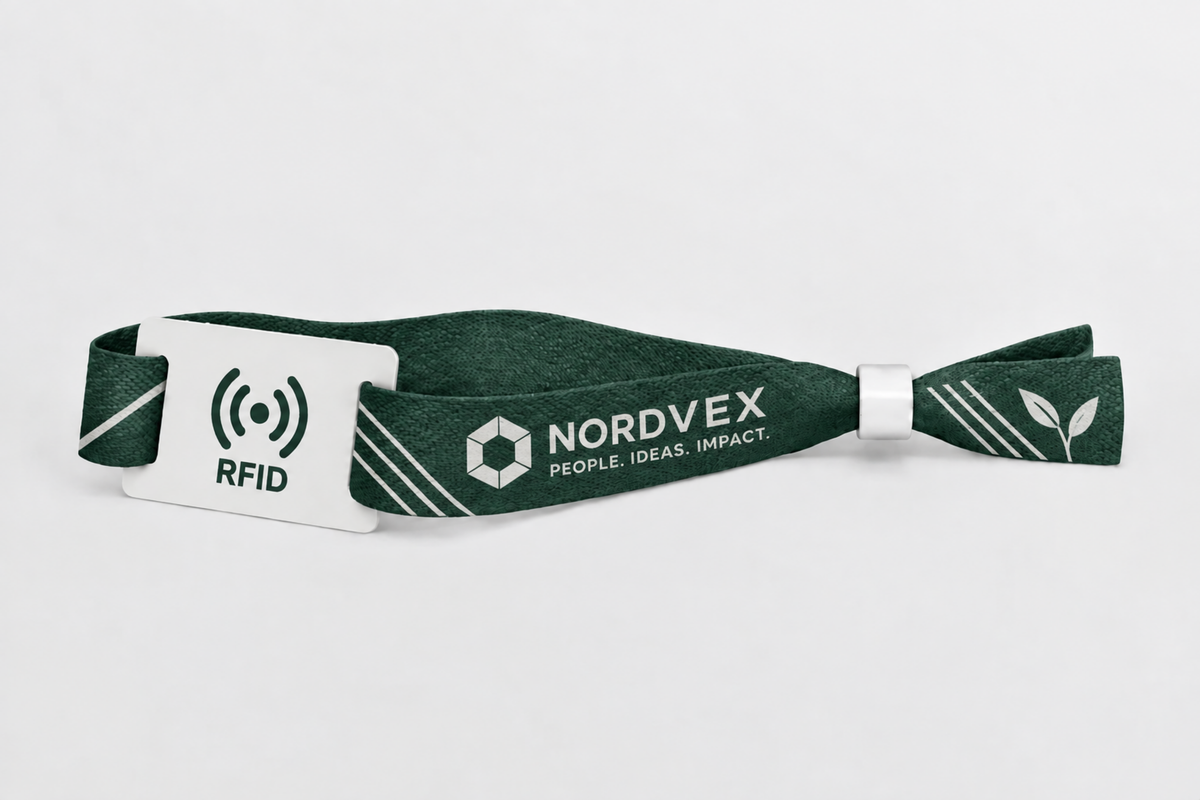 Bracelet RFID en tissu bambou