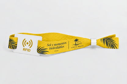 Bracelet RFID en tissu bambou