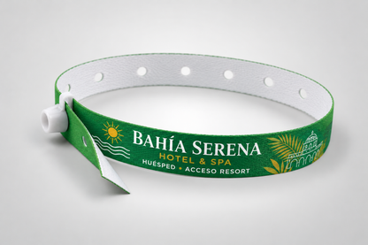 Stoffarmband mit Schnappverschluss