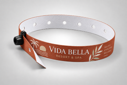 Stoffarmband mit Schnappverschluss
