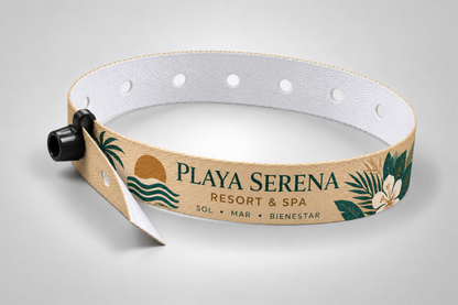 Stoffarmband mit Schnappverschluss