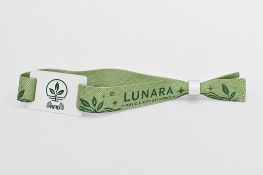 Bracelet RFID en tissu bambou