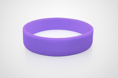 Bracelets en silicone sans impression pour enfants

