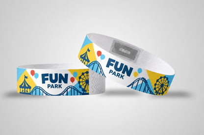 Bracelets RFID en papier avec impression couleur