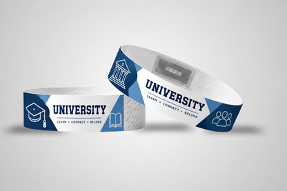 Bracelets RFID en papier avec impression couleur