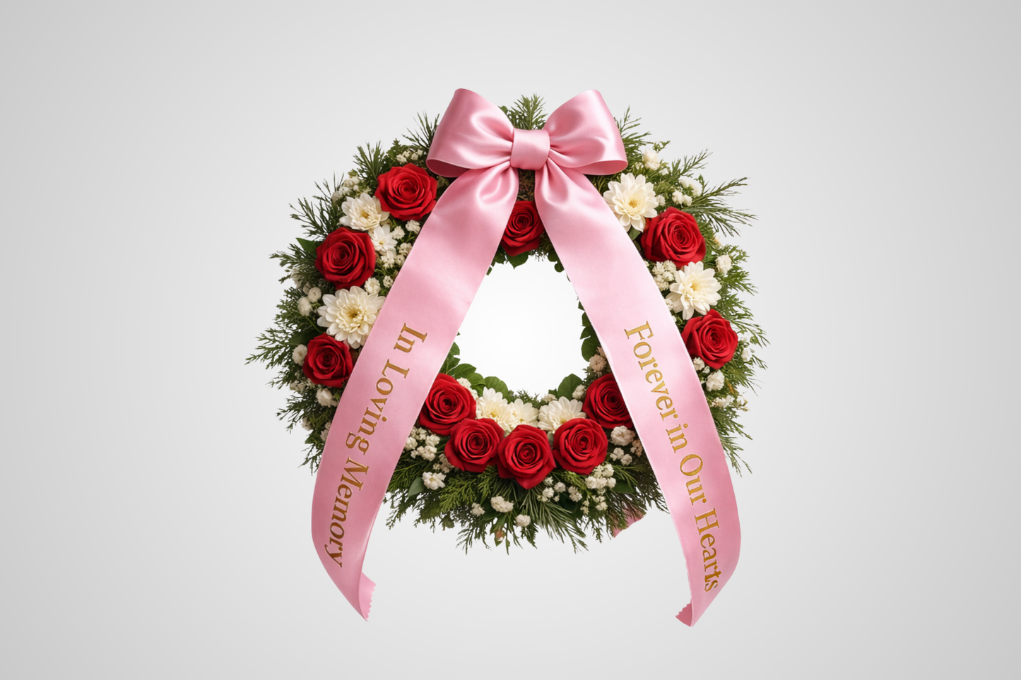 Ruban de bouquet ECO satin imprimé