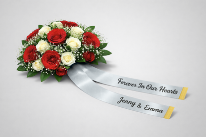 Nastri bouquet stampati dal tuo design